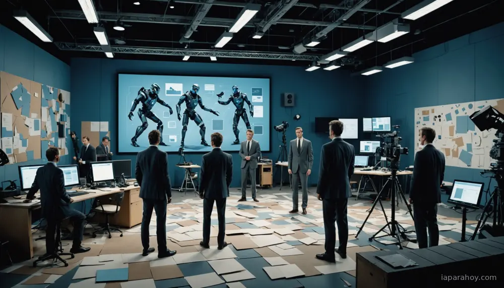 Ilustración generada con IA sobre: Google DeepMind presenta D4RT, modelo de reconstrucción y seguimiento 4D en tiempo real
