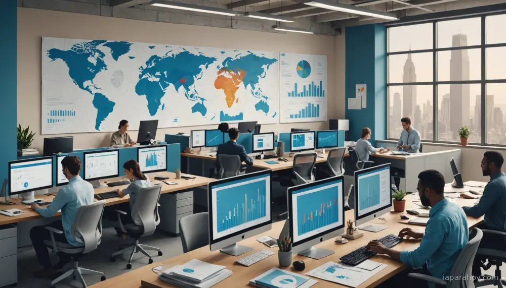 Ilustración generada con IA sobre: Google DeepMind presenta Decoupled DiLoCo para entrenar IA distribuido a escala global