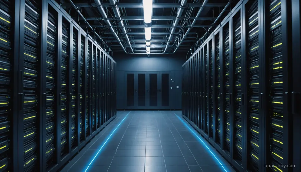 Ilustración generada con IA sobre: Meta ahorra 3.900 millones en impuestos de EEUU al clasificar sus centros de datos de IA como experimentos
