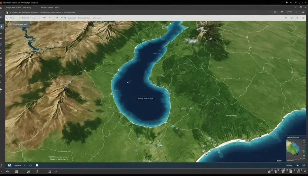 Ilustración generada con IA sobre: AI2 publica embeddings personalizados de OlmoEarth para observación terrestre
