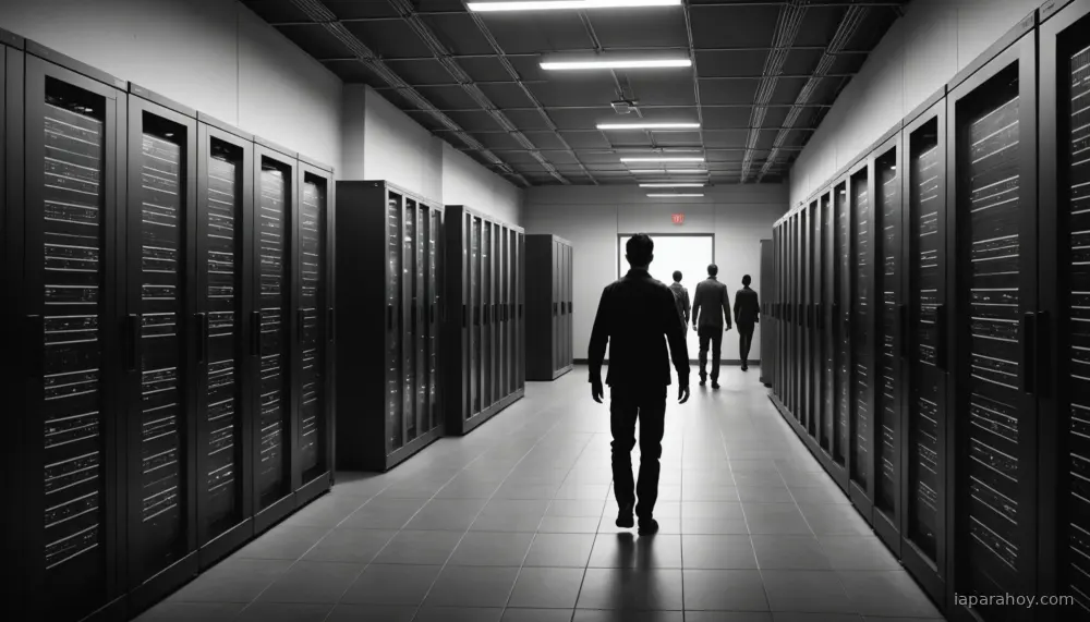 Ilustración generada con IA sobre: Altman defiende asumir riesgos de la IA mientras OpenAI investiga incidentes de seguridad