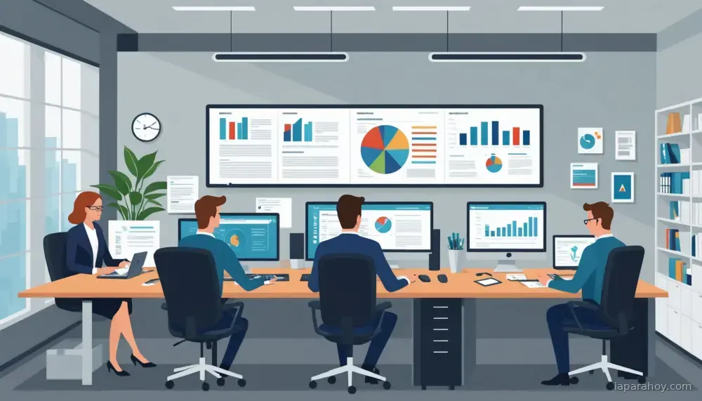 Ilustración generada con IA sobre: Científicos alertan sobre filtraciones de datos privados en agentes de investigación con IA