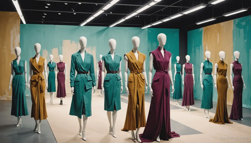 Ilustración generada con IA sobre: La IA se expande en la industria de la moda: modelos virtuales, robots y predicción de tendencias