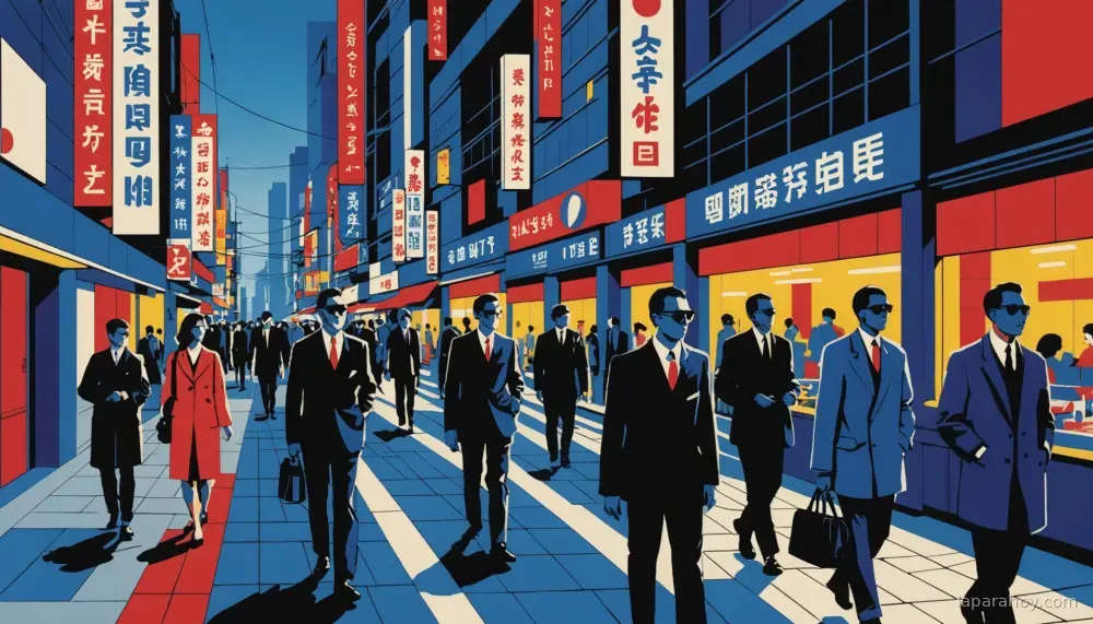 Ilustración generada con IA sobre: Ray-Ban Meta y Oakley Meta llegan a Japón con gafas AI de segunda generación