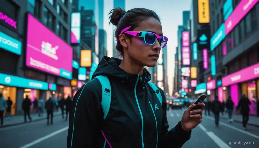 Ilustración generada con IA sobre: Meta expande línea de gafas AI con nuevos modelos Ray-Ban y Oakley