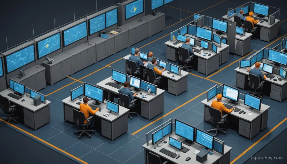 Ilustración generada con IA sobre: Casi la mitad de las empresas no investiga las alertas de seguridad por falta de capacidad operativa